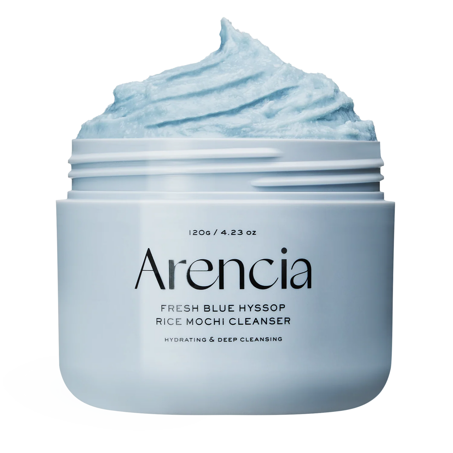 Arencia Blue Hyssop Rice Mochi Cleanser