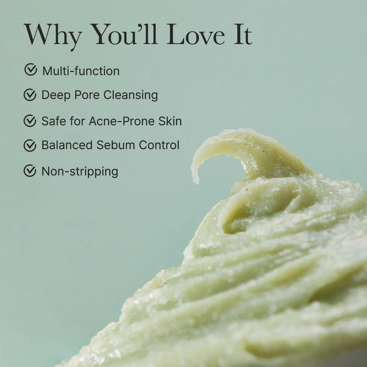 Arencia Fresh Green Rice Mochi Cleanser