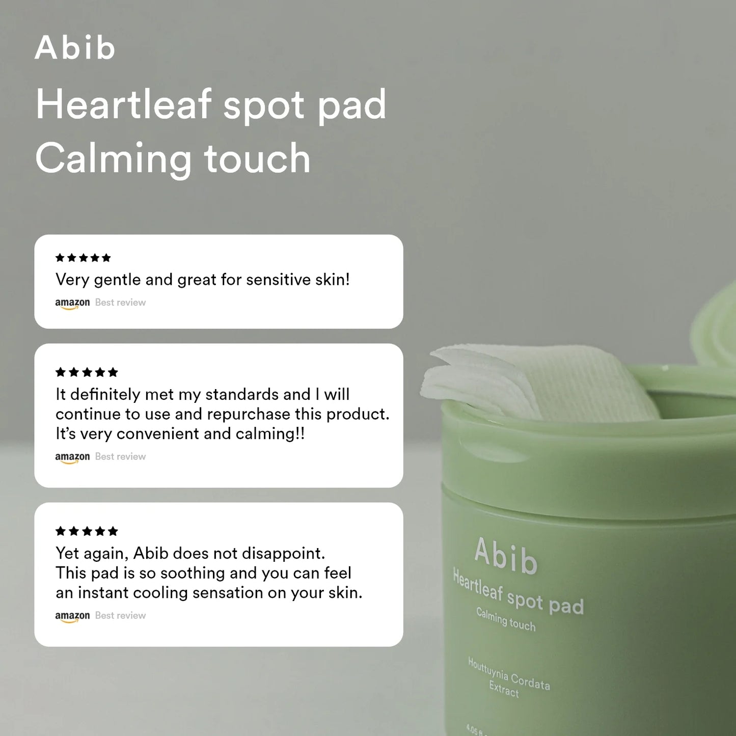 Heartleaf Spot Pad Calming Touch (80 pads)