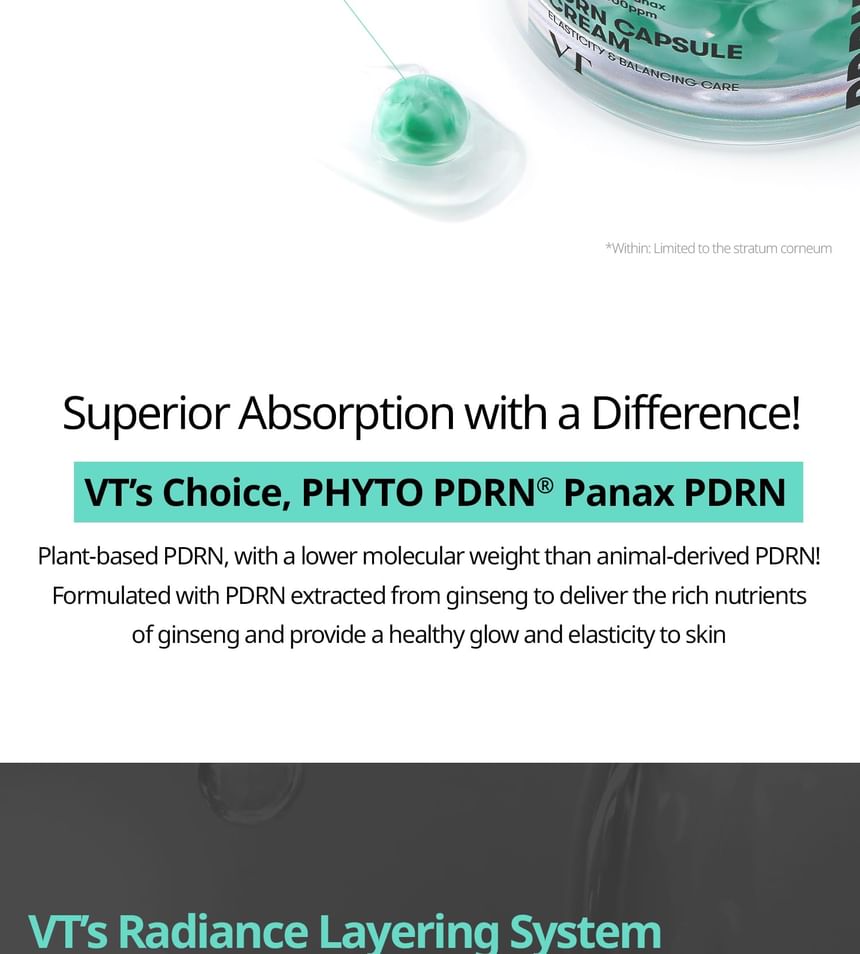 VT cosmetics PDRN Capsule Cream