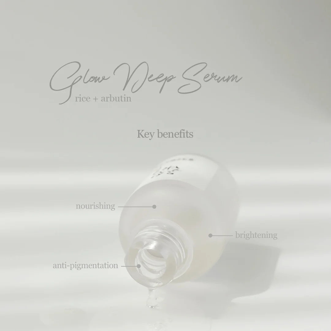 Glow Deep Seum : Rice + Arbutin