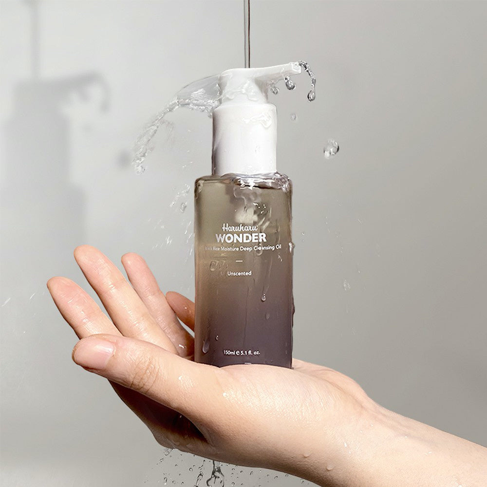 Zwarte Rijst Moisture Diep Reinigende Olie