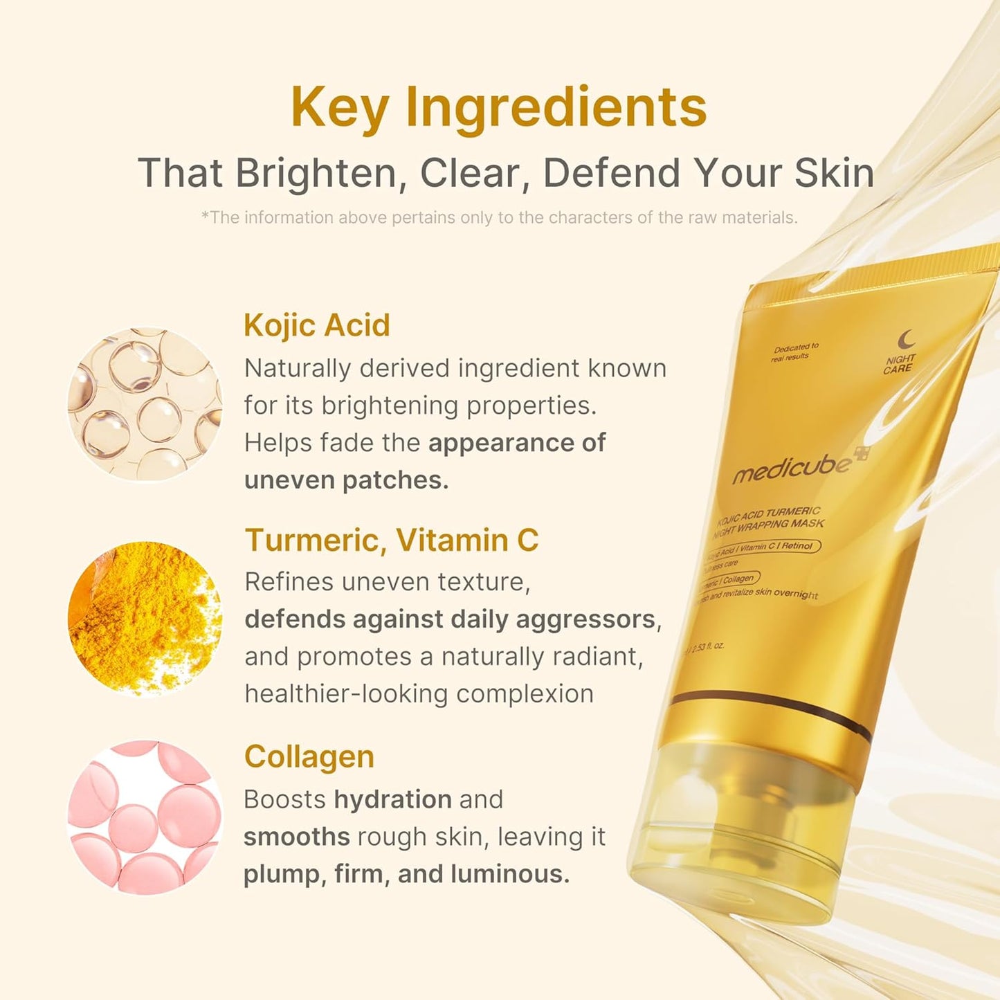 Medicube Turmeric Kojic Acid Wrapping Mask