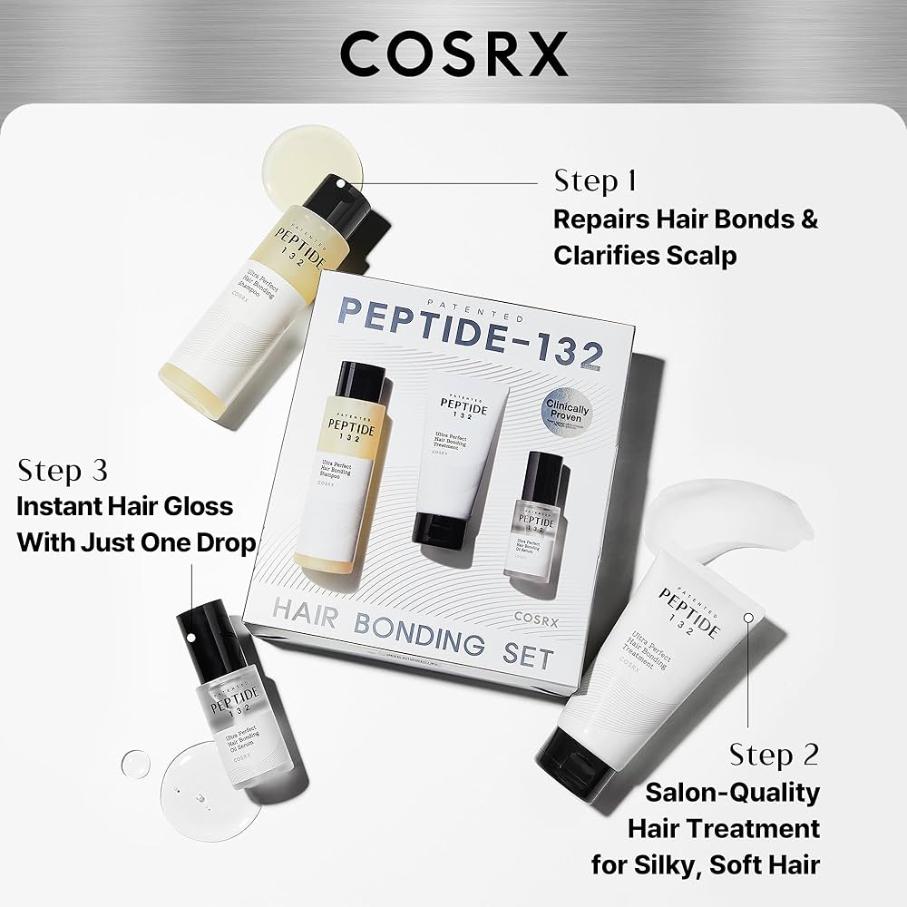 Cosrx Peptide 132 Ultra perfect bonding Hair care set