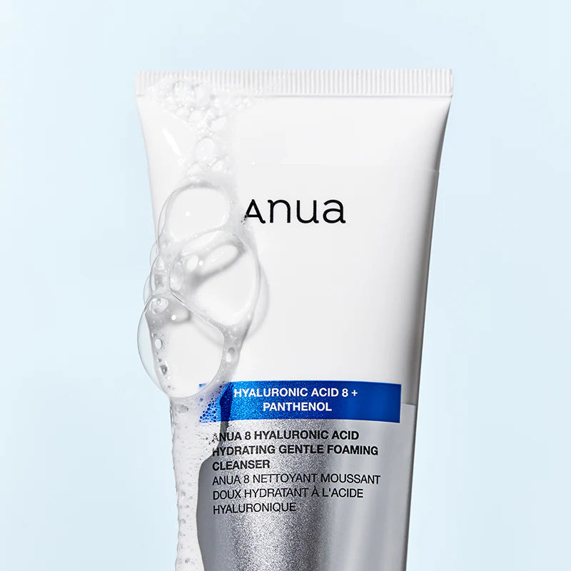 8 Hyaluronic acid hydration gentle foam cleanser