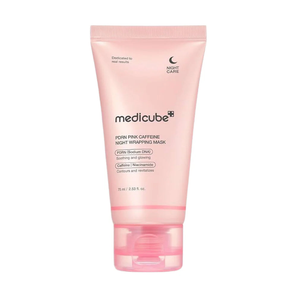 Medicube PDRN Pink Caffeine Overnight Wrapping Mask