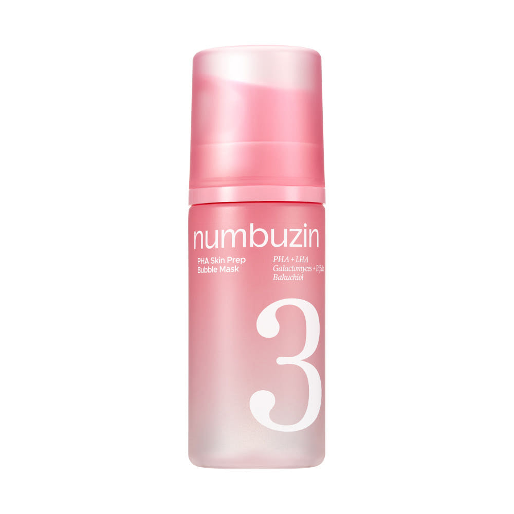 Numbuzin No.3 PHA Skin Prep Bubble Mask
