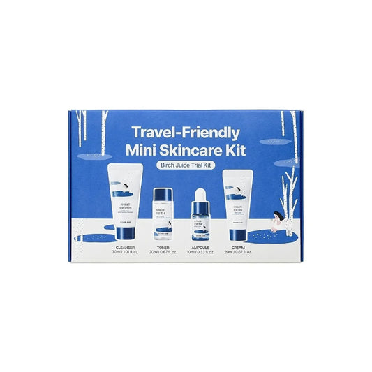 Round Lab Birch Moisturizing Travel Routine Trial Kit