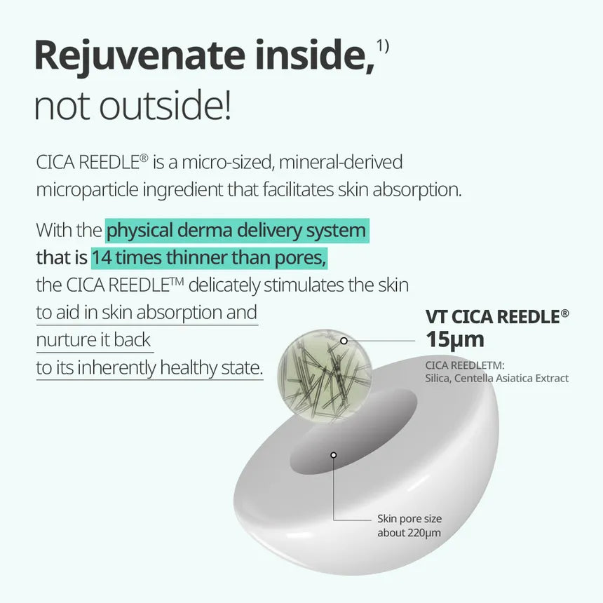 VT Cosmetics PDRN Reedle Shot Hair Ampoule 100dL