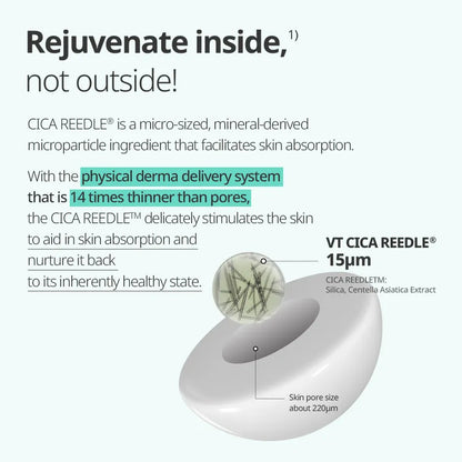 VT Cosmetics PDRN Reedle Shot Hair Ampoule 100dL