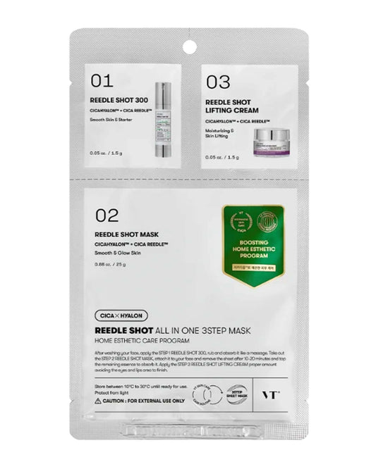 VT Cosmetics Reedle Shot All In One 3Step Mask