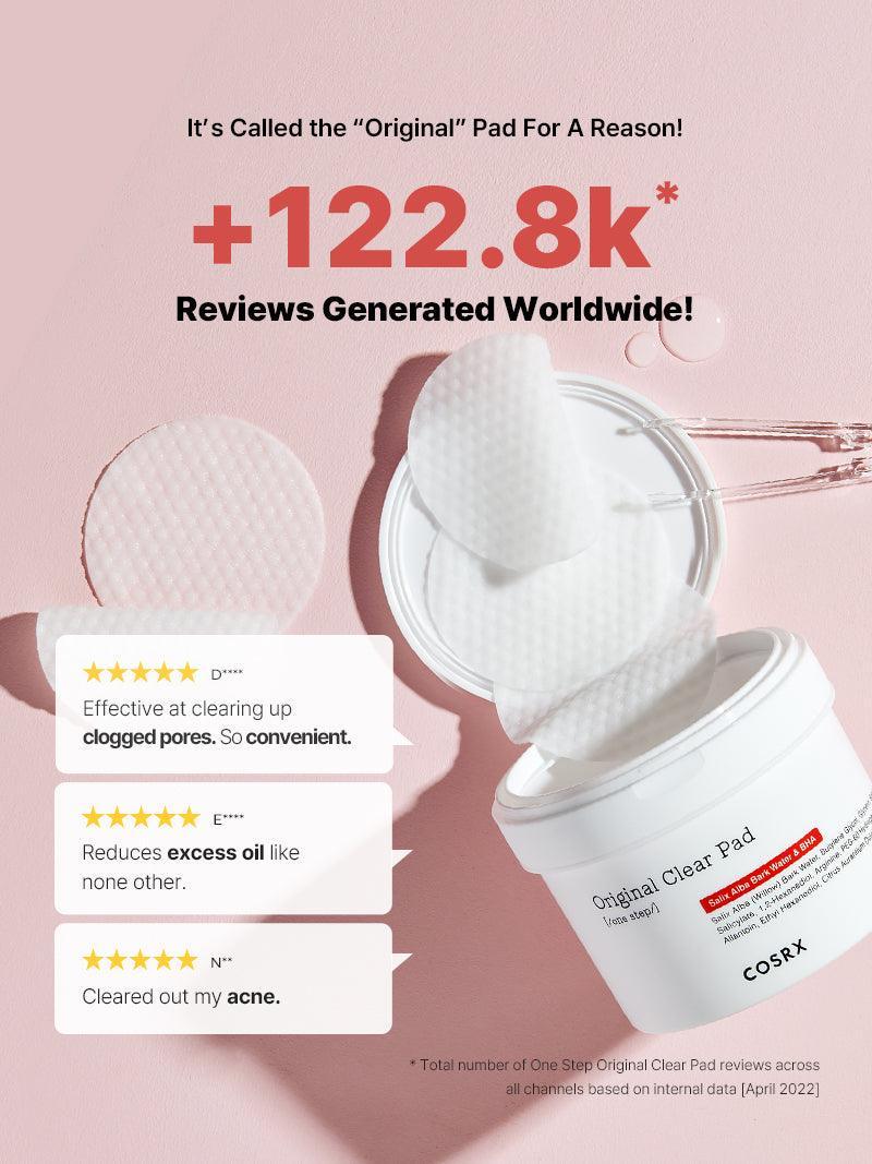 Cosrx Original clear pad BHA exfoliating