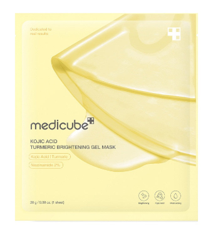 Medicube kojic acid tumeric brightening mask (1st) 