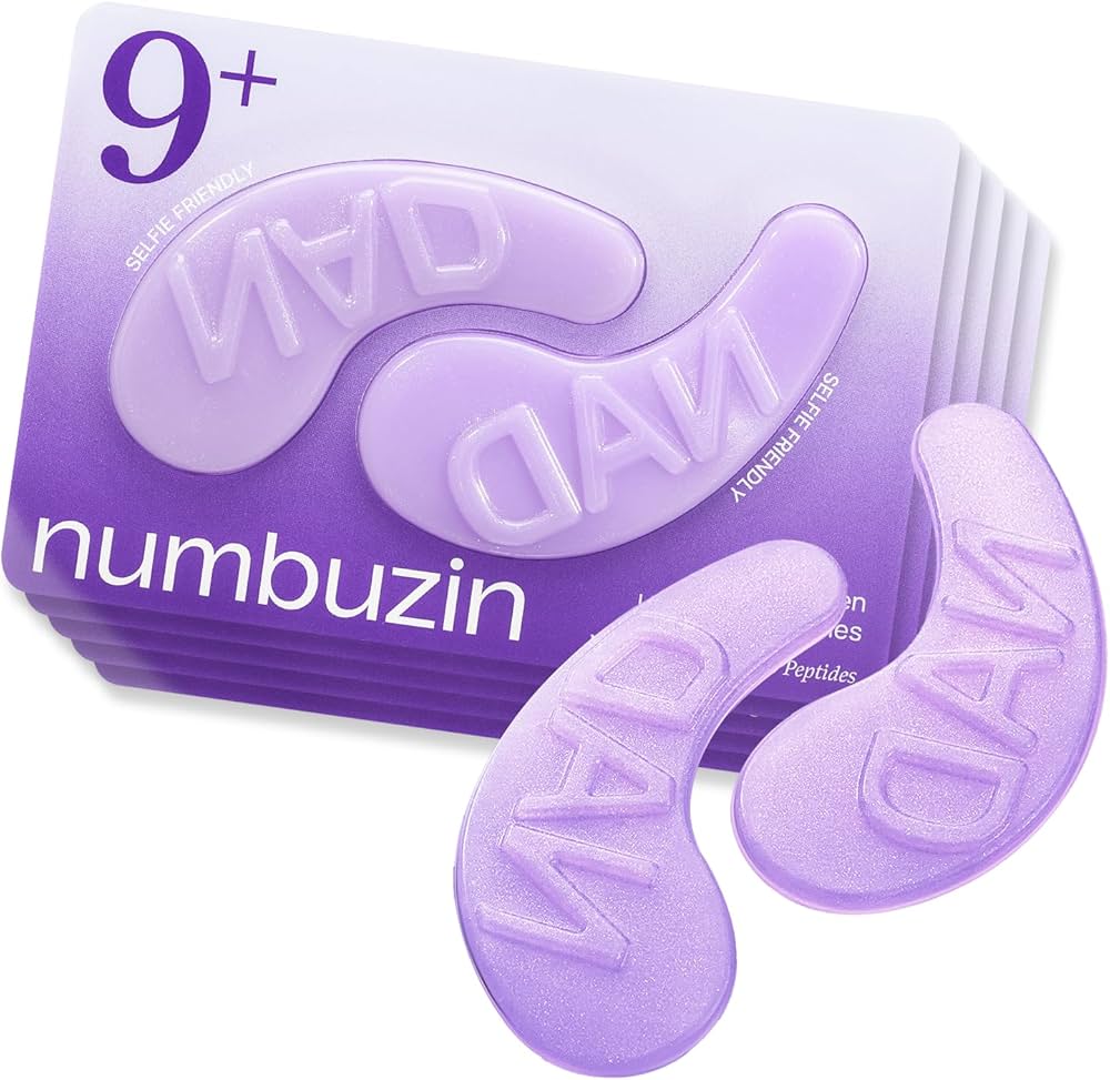 Numbuzin No.9 NAD+ Collagen Under Eye Patches
