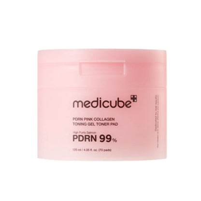 Medicube PDRN Pink Collagen Toning Gel Toner Pad