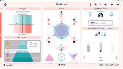 1:1 Personalised Skin analyses in store