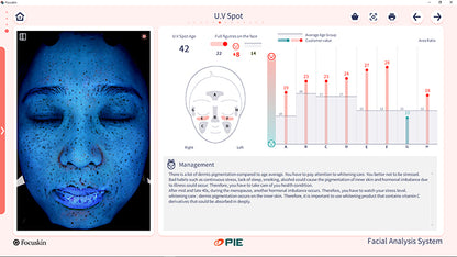 1:1 Personalised Skin analyses in store
