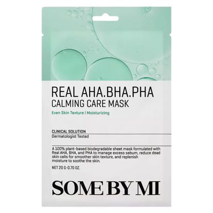 some By Mi Real AHA BHA PHA calming care mask bubustore
