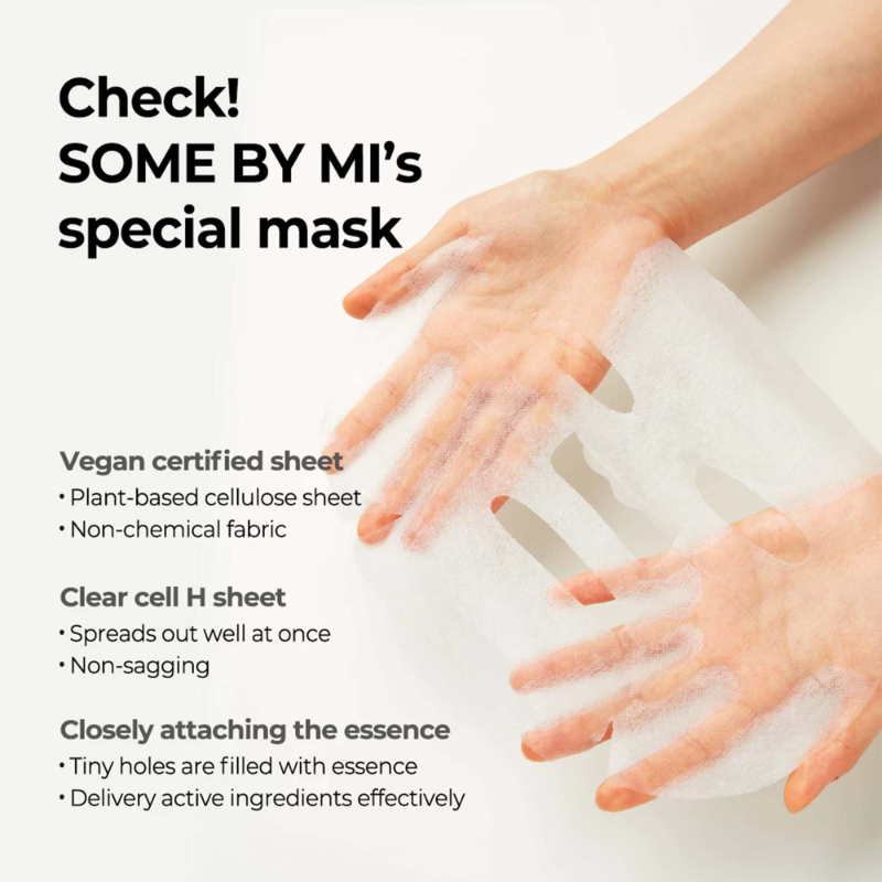 some By Mi Real AHA BHA PHA calming care mask bubustore