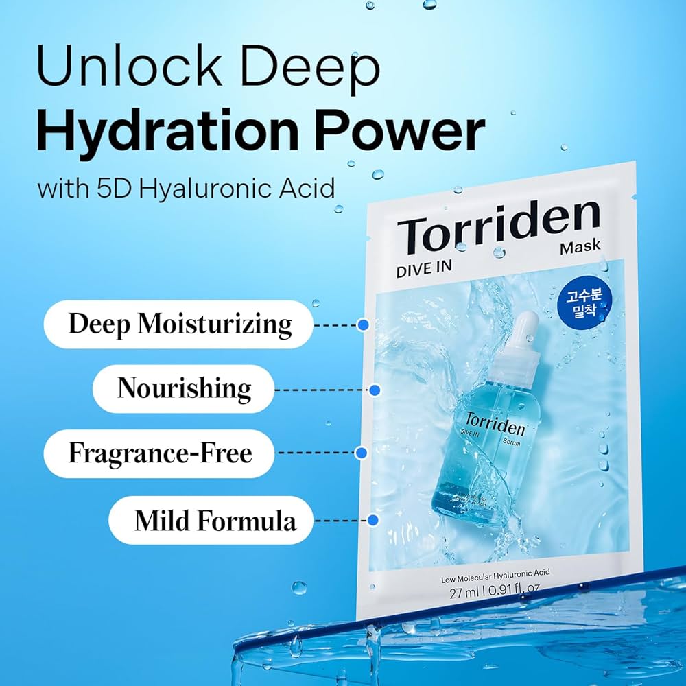 Torriden Dive In Low Molecular Hyaluronic Mask